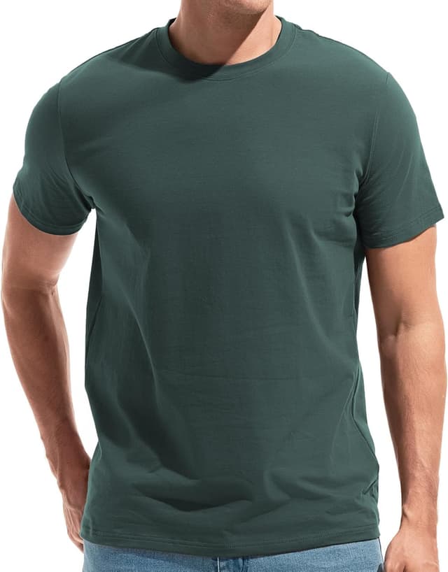 Thumbnail 6 de VEIISAR Herren T-Shirt Baumwolle 190 g
