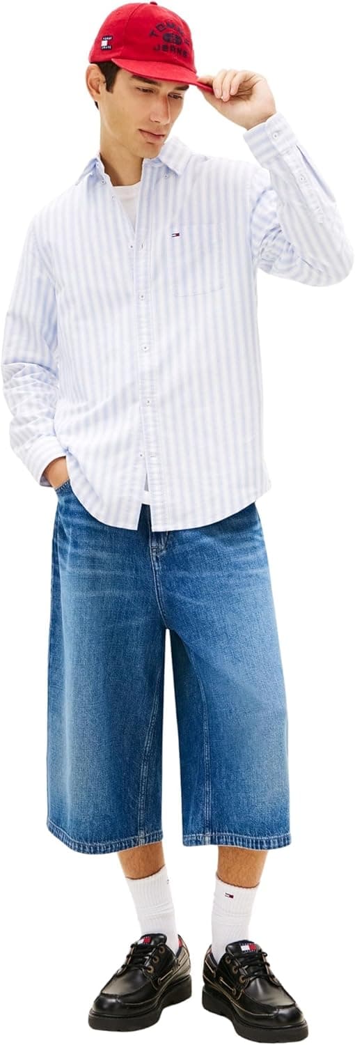 Detalle 2 de Tommy Jeans Camicia Oxford Uomo