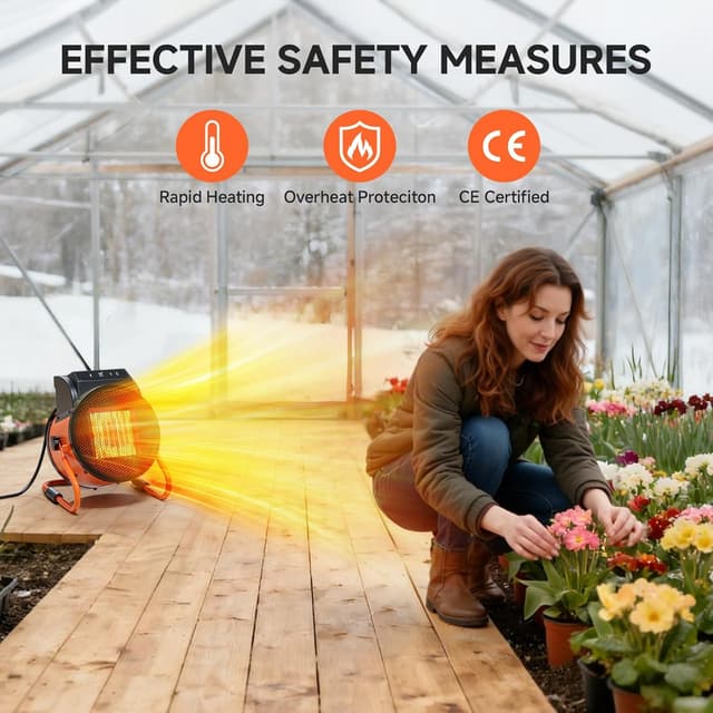 Thumbnail 5 de Stufetta Elettrica 3000W termoventilatore