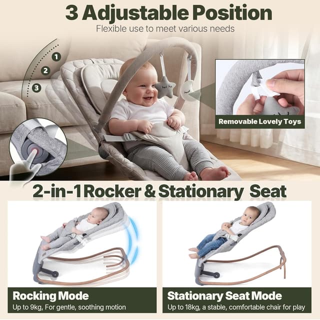 Thumbnail 5 de Orzbow Electric Baby Bouncer 40lb