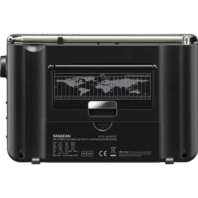 Detalle de Sangean ATS-909X2 Radio multibanda gris