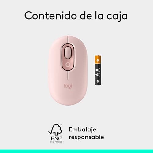 Thumbnail 8 de Logitech POP Mouse - Ratón inalámbrico compacto y colorido 🎨