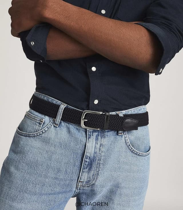 Detalle 2 de Elastischer Stretch Gürtel 35 mm