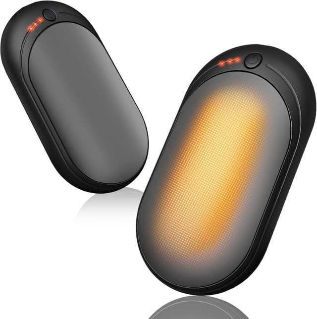Detalle de Calentador de Manos Recargable 2 Piezas 2 en 1 6000mAh