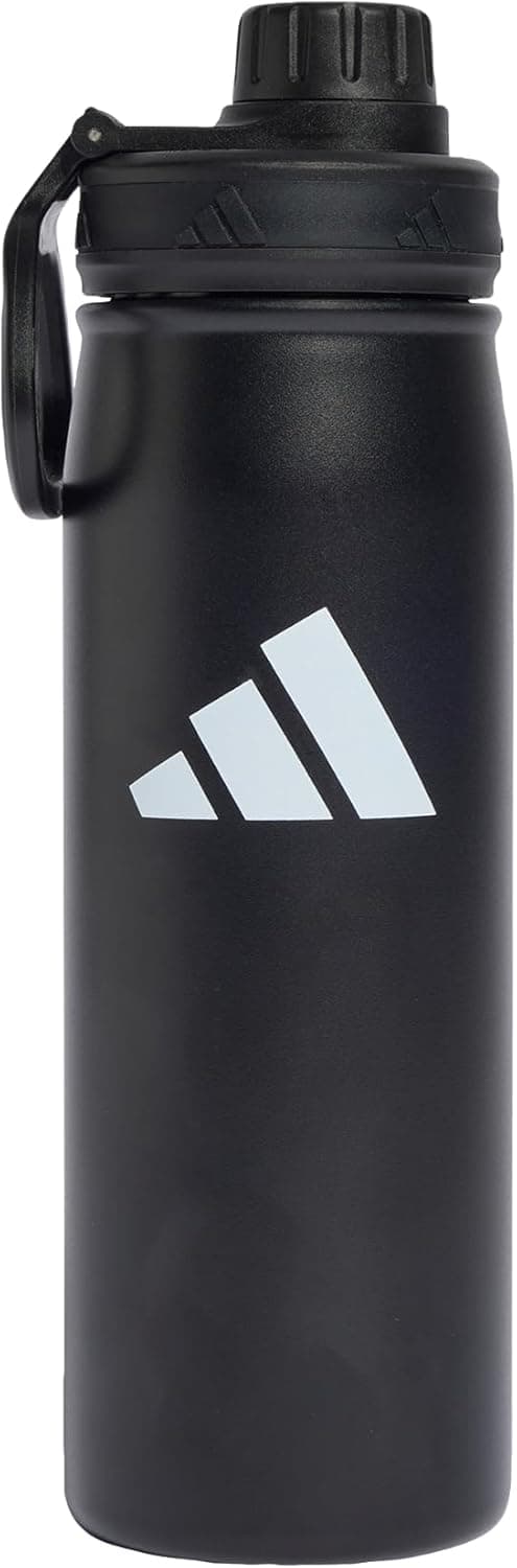 Detalle de adidas borraccia in metallo Mixte Screw Top da 0,6 L (nero/nero)