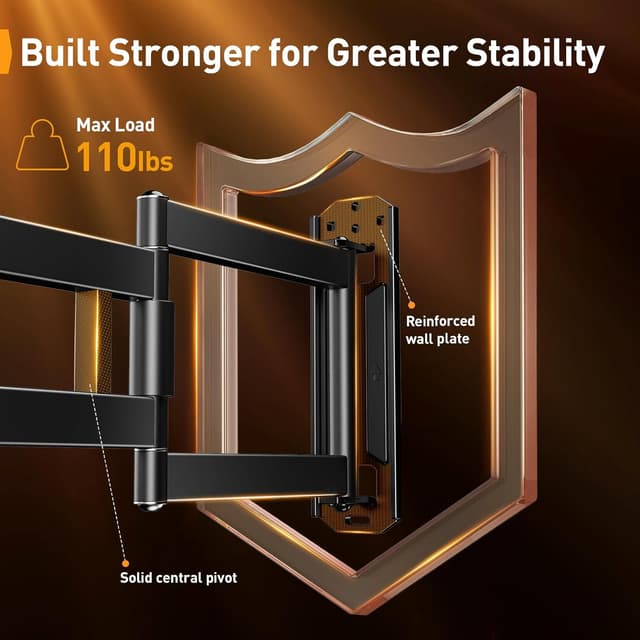 Detalle de Perlegear Long Arm TV Wall Mount 37.4"