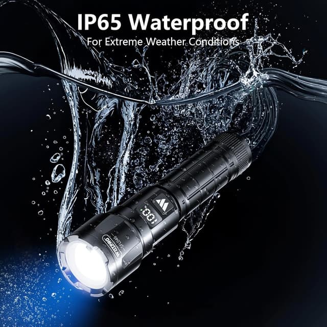 Thumbnail 4 de Wdtpro 6000LM Rechargeable Flashlight 2-pack 🔦