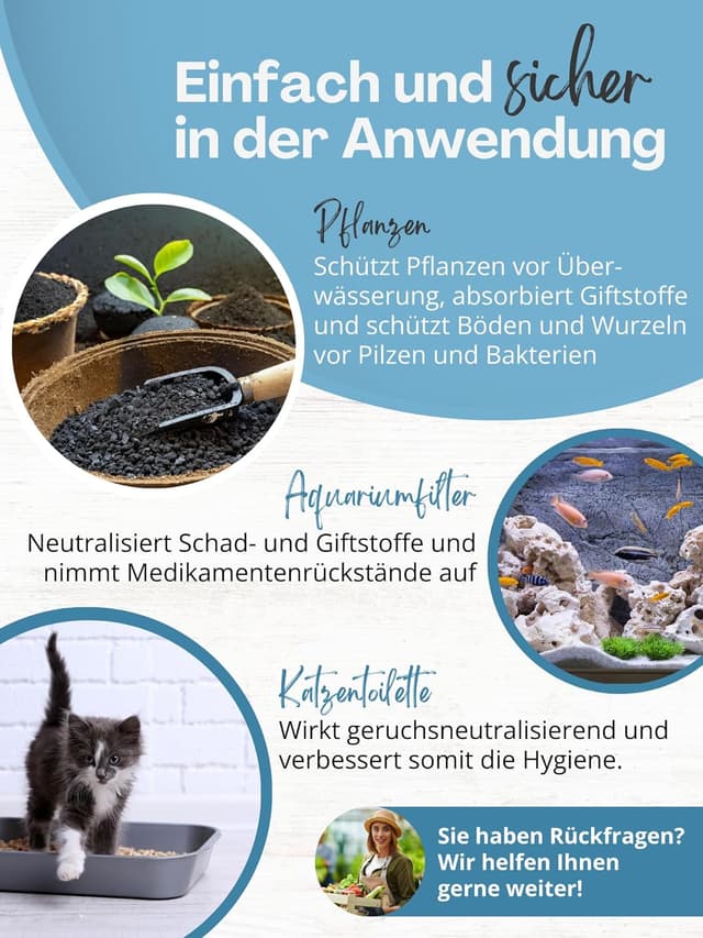 Thumbnail 6 de AGUALEVE Aktivkohle Granulat 200g