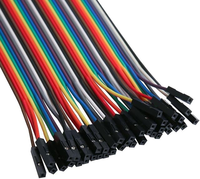 Detalle de ELEGOO 120pcs Dupont jumper wires 20cm
