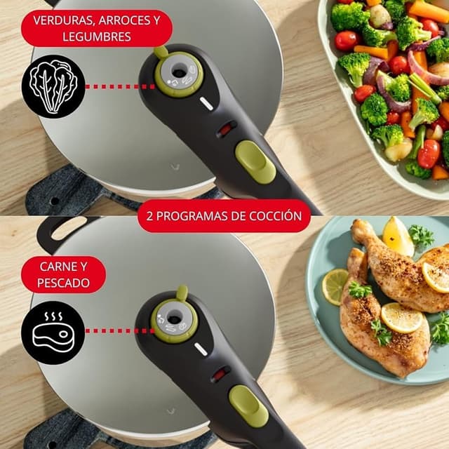 Thumbnail 5 de Tefal Secure 5 Neo olla presión 6 L, 2 programas