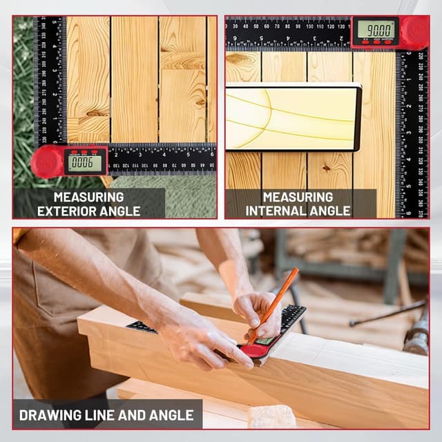 Thumbnail 5 de Flintronic Rapporteur D'angle Numérique 7in