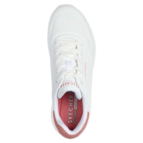 Detalle de Skechers Uno Zapatillas mujer White Durabuck 36