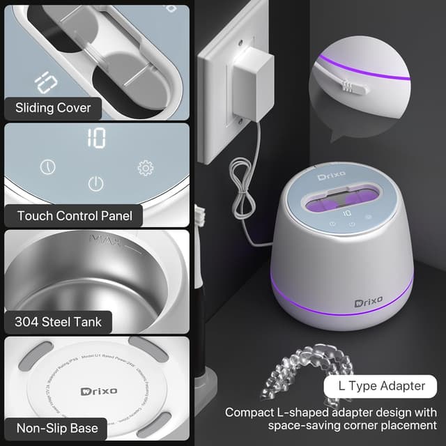 Thumbnail 6 de Drixo Ultrasonic Retainer Cleaner 200ML