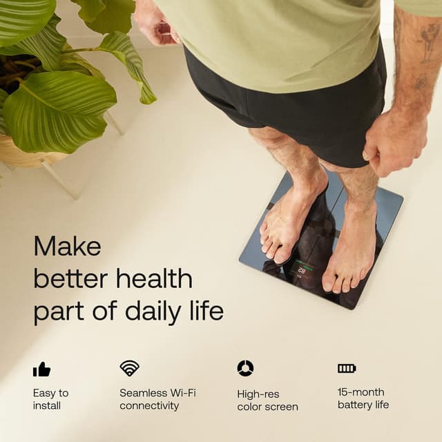 Detalle 2 de WITHINGS Body Smart smart scale, Wi‑Fi compatible