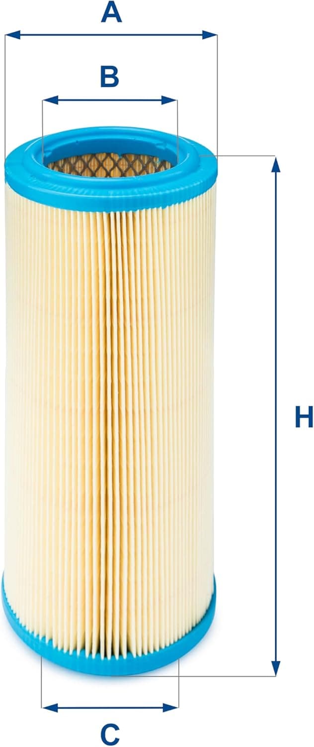 Detalle 2 de UFI Filters Filtre à air de remplacement 27.367.00 pour Fiat Doblò, Punto et Panda