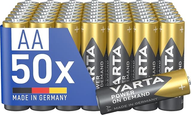 Detalle 1 de VARTA Pilas AAA alcalinas 1,5V — paquete 50