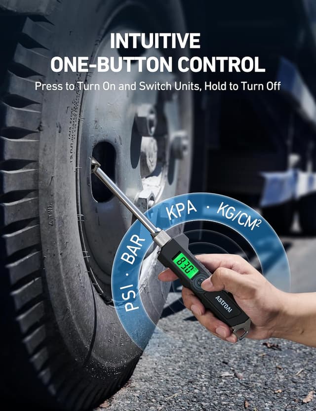 Thumbnail 2 de AstroAI Digital Tire Pressure Gauge 230 PSI