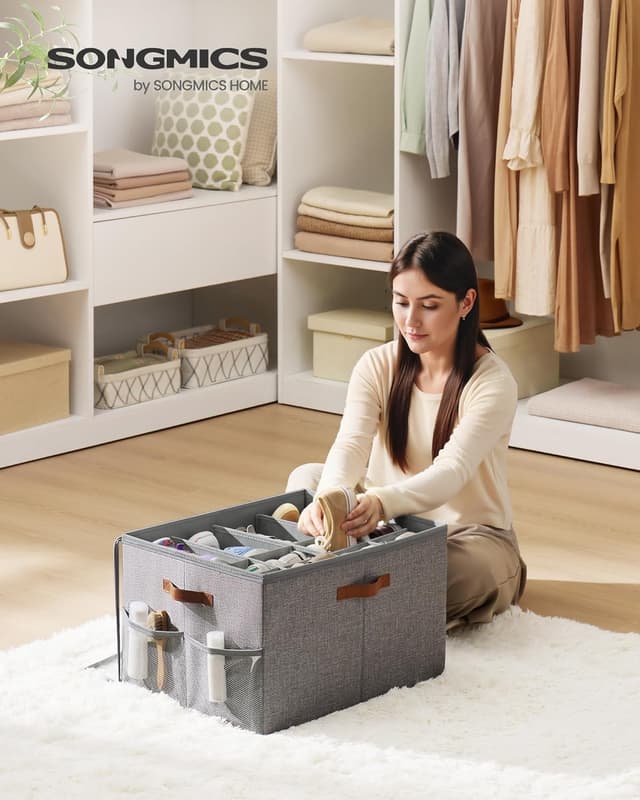 Detalle 2 de SONGMICS LSP555G01 Organizador 16 pares