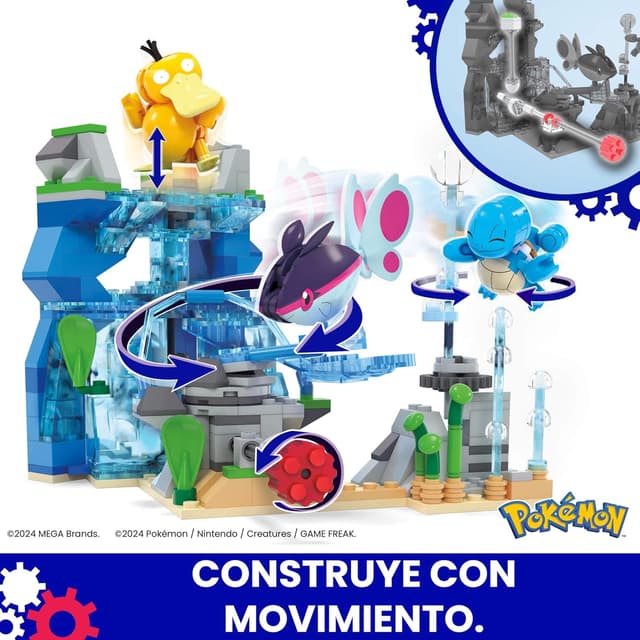 Thumbnail 2 de MEGA Pokémon Aventura Acuática 🌊, set de bloques 319 piezas