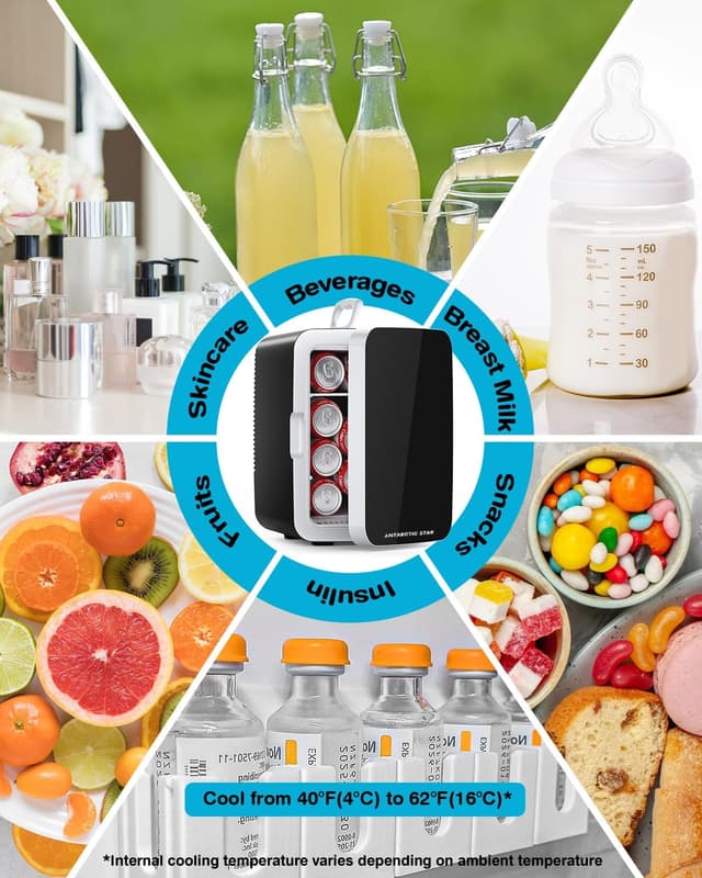 Thumbnail 4 de Antarctic Star Compact Mini Fridge 10L