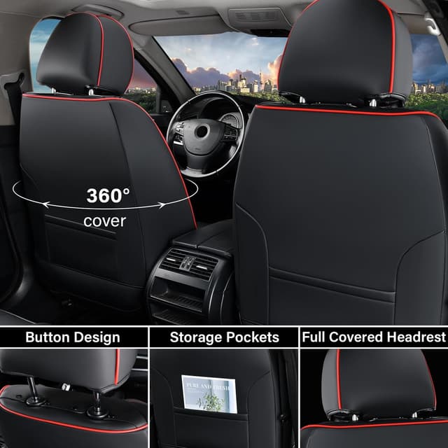 Thumbnail 2 de Coverado Seat Covers Full Set 5‑Piece