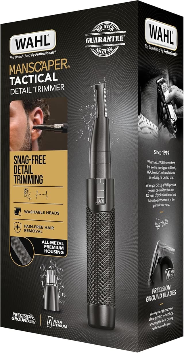 Thumbnail 5 de WAHL Manscaper 2 en 1 Recortador de Pelo y Cejas⚡