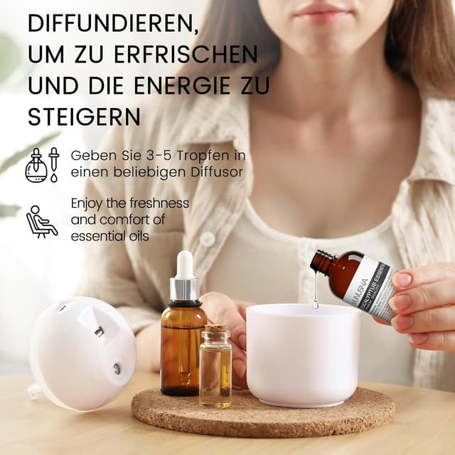 Thumbnail 3 de MUNUSNA Eukalyptusöl 100ML – reines ätherisches Öl für Diffuser