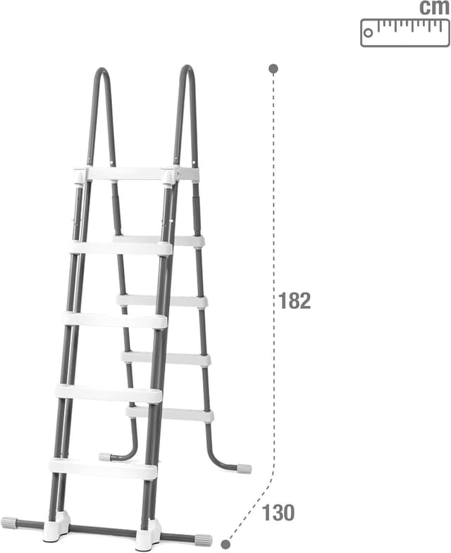 Thumbnail 3 de Intex ESCALERAS Desmontables para piscina 52" — 130×33×182 cm 🏊