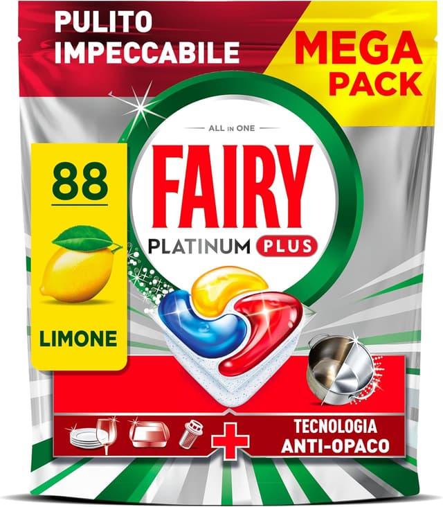 Thumbnail 6 de Fairy Platinum pastiglie lavastoviglie 125 capsule 🍽