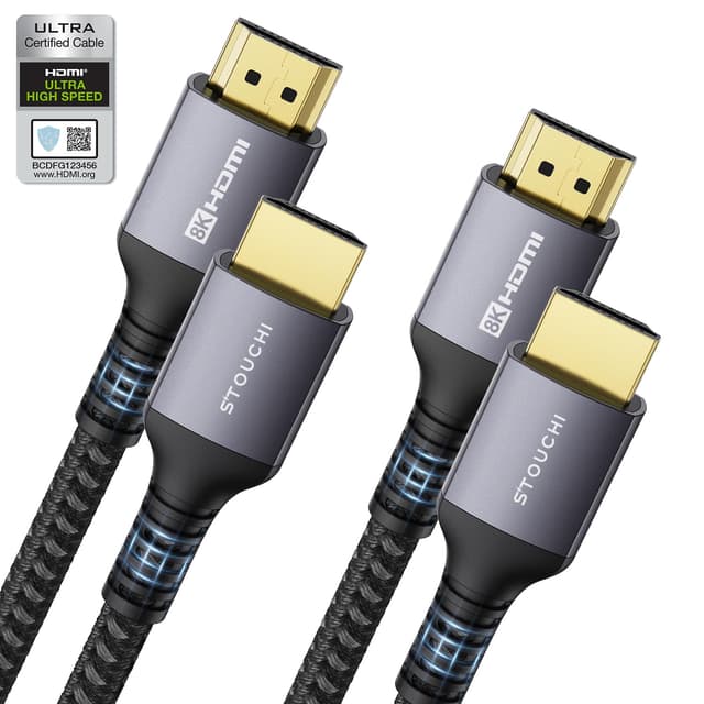 Thumbnail 6 de Stouchi 8K HDMI 2.1 Cable 8ft (2-Pack)