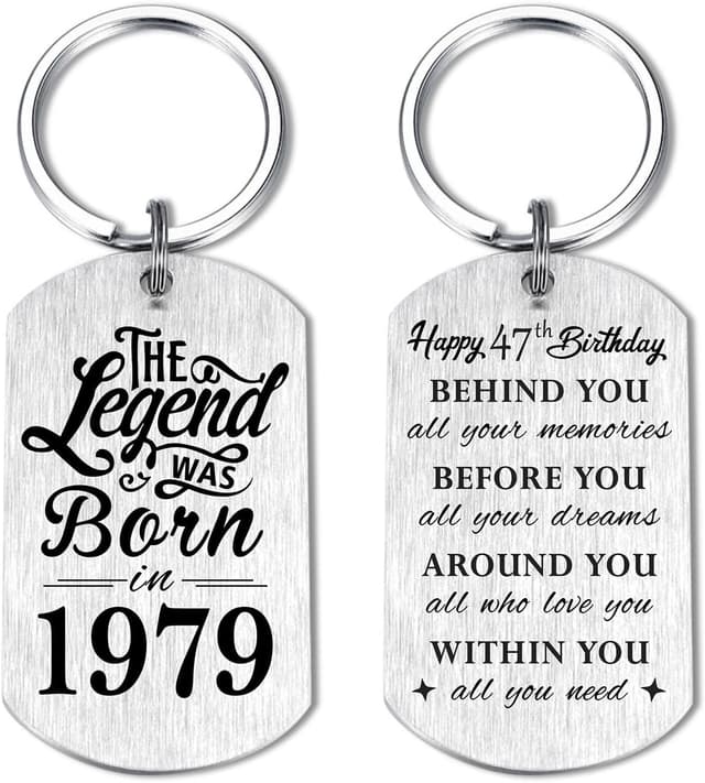 Imagen de Yobent 47th Birthday Keyring en OfertitasTOP