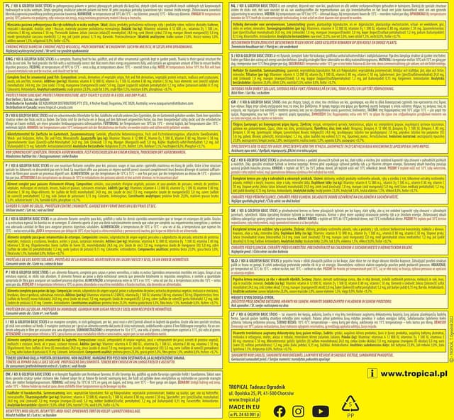 Thumbnail 2 de KOI&Goldfish Basic Sticks 5L 430g