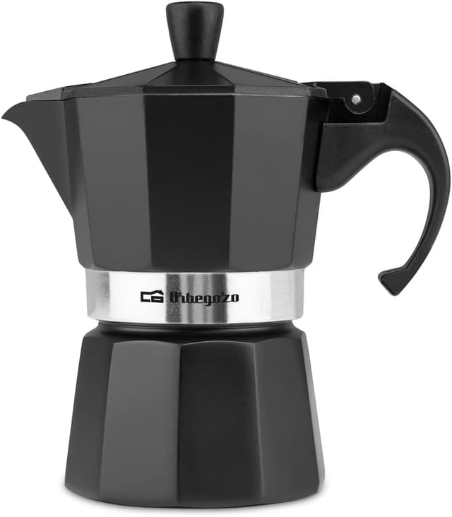 Detalle 2 de Orbegozo KFN 310 Cafetera Italiana 3 Tazas ☕ Apta para todo tipo de cocinas