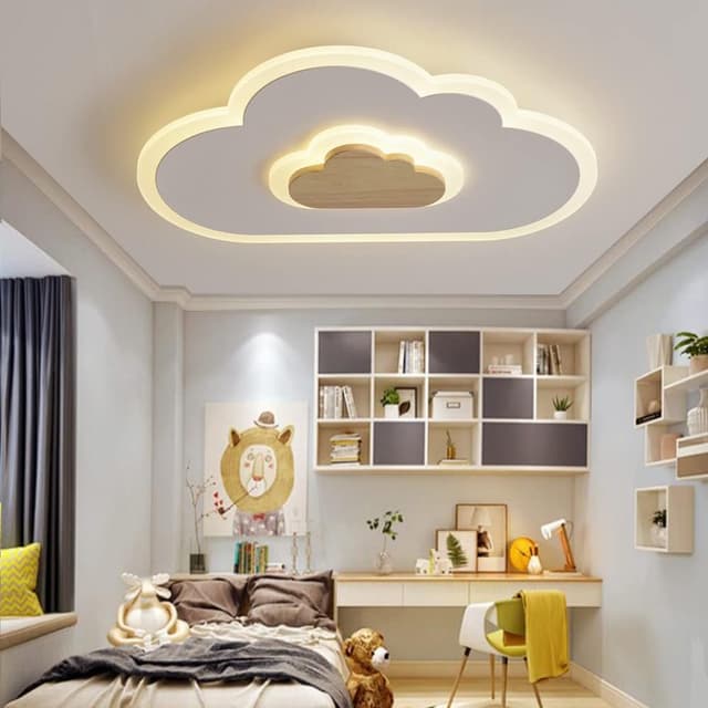 Detalle 2 de Plafoniera LED cloud 26 W da soffitto 50 cm