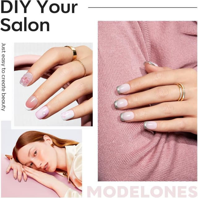 Thumbnail 3 de Modelones 510 Pezzi Unghie Finte 15 Taglie