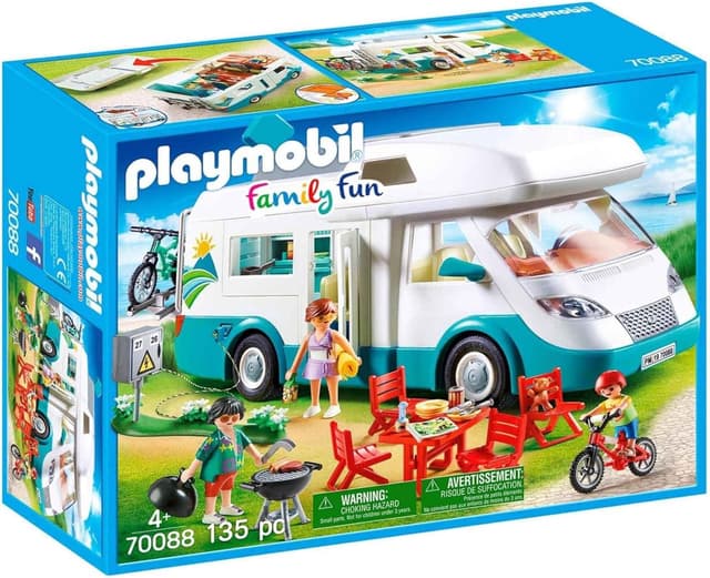 Detalle 2 de PLAYMOBIL 70088 Caravana de Verano para niños desde 4 años