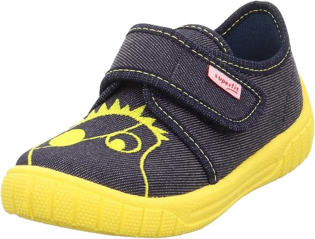 Detalle 2 de Superfit Jungen Bill Hausschuhe 1-800278 – bequeme Klett-Hausschuhe mit Baumwollfutter