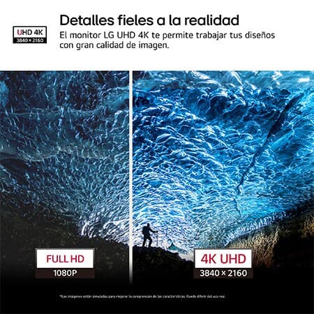 Detalle 2 de LG UltraFine 27UQ850V-W Monitor 27" 4K UHD