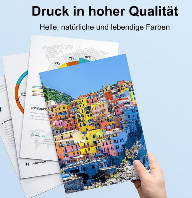 Detalle 2 de 912XL Multipack kompatibel für HP 912 / 912 XL – 4er-Pack Patronen für HP OfficeJet Pro 8020/8022/8010