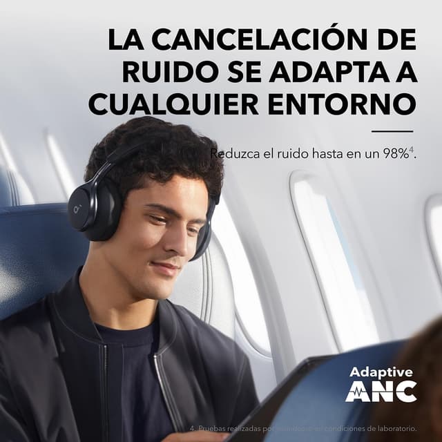 Detalle de Soundcore Space One 40H Auriculares ANC