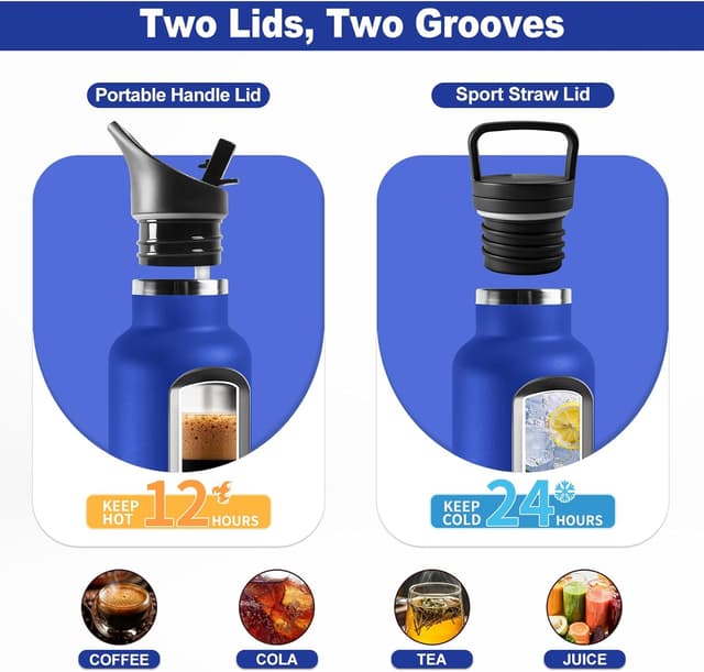 Detalle 2 de Borraccia Acciaio Inox 500ml termica