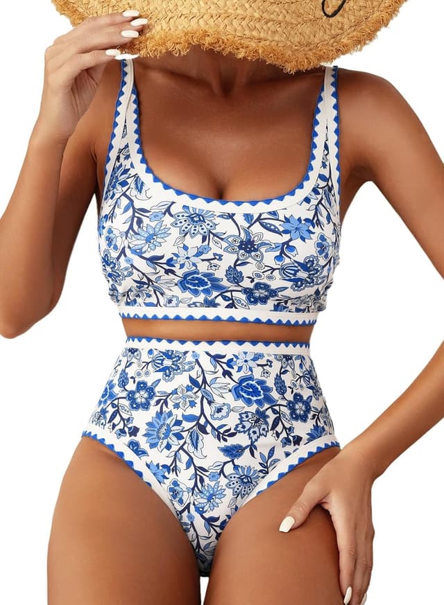 Imagen de Herseas Women's Bikini Set High Waisted en OfertitasTOP