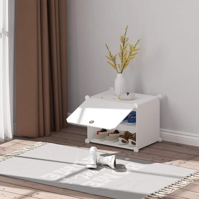 Thumbnail 6 de HOMIDEC Shoe Rack 6-Tier 24-Pair Shoe Organizer 👞