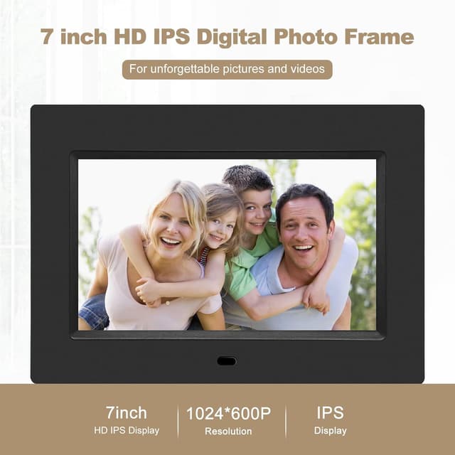 Thumbnail 1 de Digital Photo Frame 7 Inch IPS Display