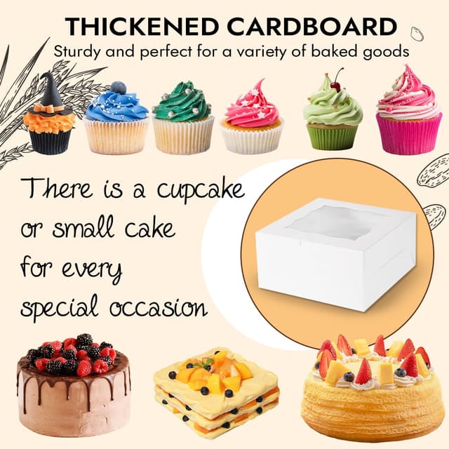 Thumbnail 4 de JCD 1+5 Cupcake Box Combo 8-Pack ๐