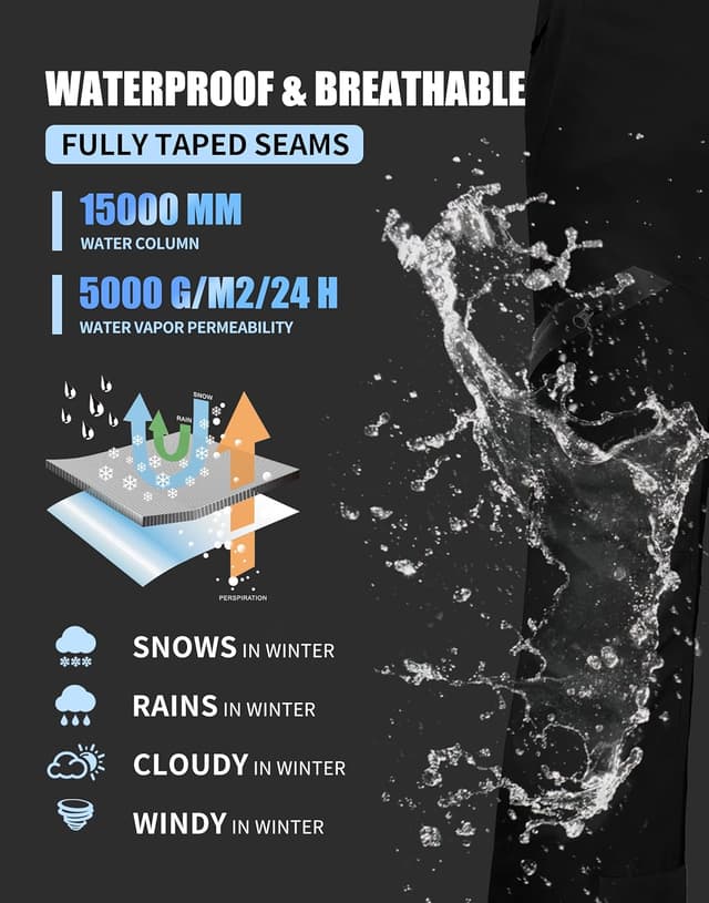 Thumbnail 2 de Pioneer Camp Pantalon Ski Femme 15 000 mm