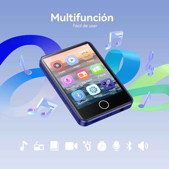 Thumbnail 1 de AGPTEK M1PL 64GB MP3 Bluetooth 5.3 2,8