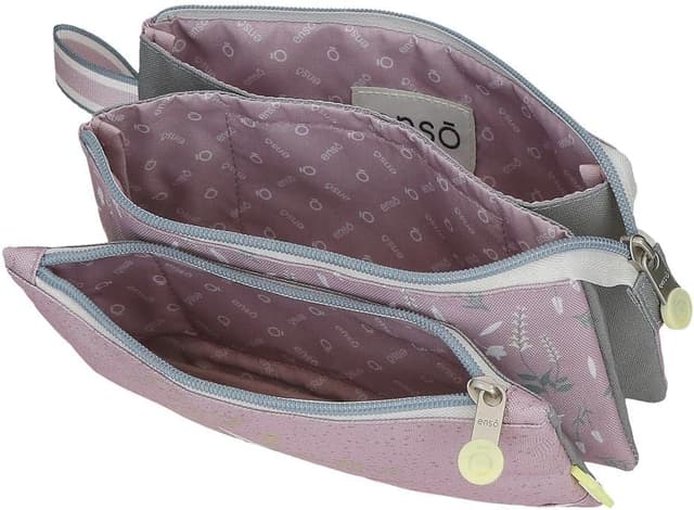 Detalle 2 de Enso Beautiful day Estuche Triple 22x12x5 cm