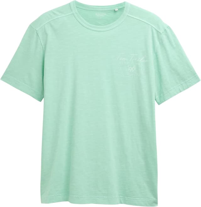 Detalle de TOM TAILOR 1046729 T-Shirt da uomo: comfort e vestibilità comoda