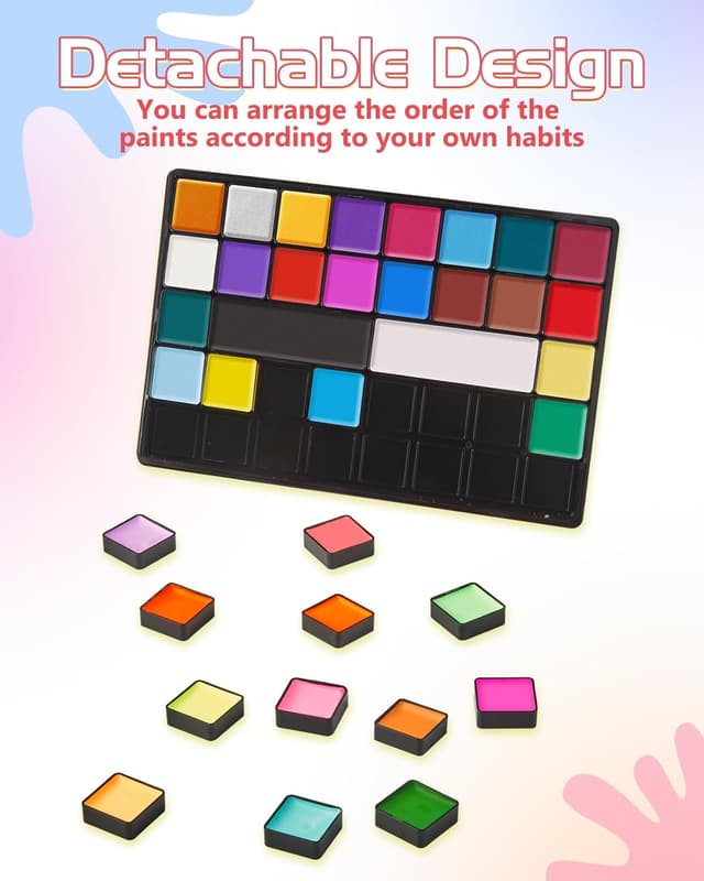 Thumbnail 5 de Lictin 36 Farben Face Paint